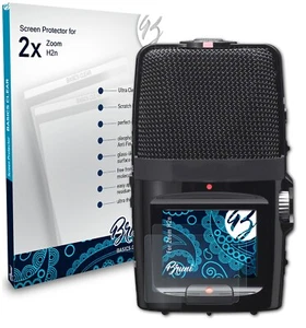 Bruni 2x Schermfolie voor Zoom H2n Screen Protector Displaybeveiliging - Afbeelding 1 van 4