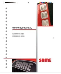 Same Explorer 3 85 100 Werkstatt Servicehandbuch - Bild 1 von 4