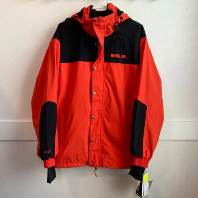 NWT Volcom Orange Shock & Black Longo GORE-TEX Jacket Size Small - Image 1 of 4