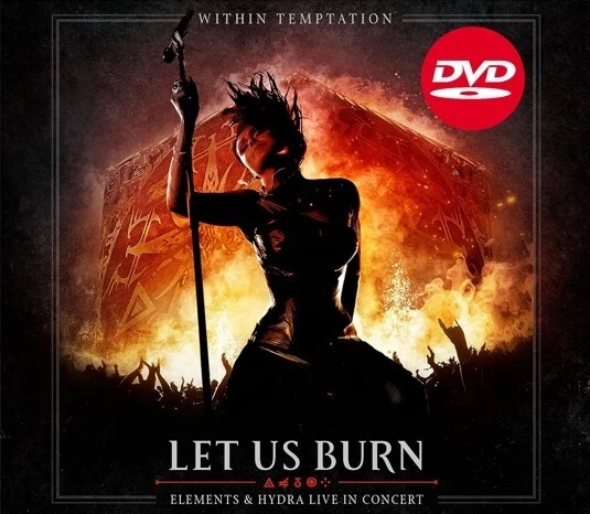 WITHIN TEMPTATION - LET US BURN  2 CD+DVD Digipack NEU - Bild 1 von 1