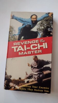 REVENGE OF THE TAI-CHI MASTER(VHS-1994) KUNG FU, MARTIAL ARTS-LI HAI YAN-OOP VGC - Image 1 of 4