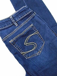 Silver Jeans Women's Suki Jegging Stretch Dark Wash Size 30/31 - Picture 1 of 8