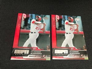  2005 UD ESPN Baseball Card #3 Vladimir Guerrero Los Angeles Angels Mt Free Ship