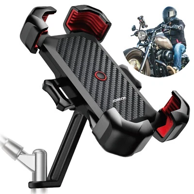 Universal Spiegel Handy Halterung Smartphone Halter Motorrad Bike Roller Scooter - Bild 1 von 4