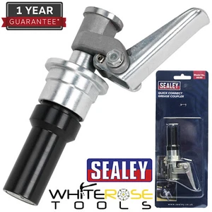 Sealey Fettkupplung Verriegelung Schnellspanner 1/8" BSPT AK45 Schnellverbindung - Bild 1 von 12