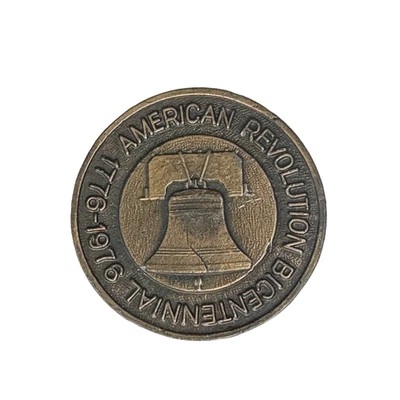 Vintage 1976 American Revolution Bicentennial Liberty Bell Belt Buckle Americana - Image 1 of 4