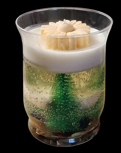 Frosted Garden for Christmas Tree & Sunflower Candle - Picture 1 of 3