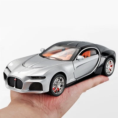 1:24 For Bugatti Atlantic Toy Model Car Diecast Kids Sound Light Vehicle Gifts - Image 1 of 4