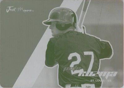 2008 Just Autographs Printing Plates Magenta #39 Pete Kozma/1 - BB - Image 1 of 2