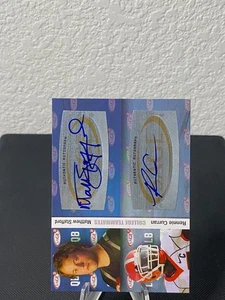 2010 SAGE Dual Autographs Matthew Stafford, Rennie Curran #A88 (AU, RC) - Picture 1 of 2