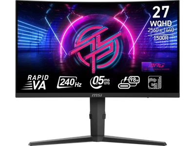 MSI MPG 275CQRXF 27-inch 2560 x 1440 (QHD) Computer Monitor, 240Hz, - Image 1 of 4