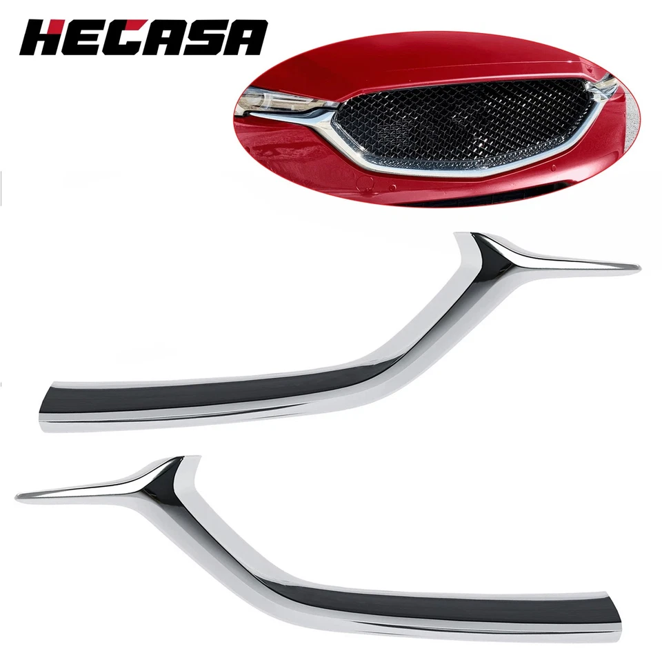 HECASA For Mazda CX-5 2017 18 19 20 2021 Front Bumper Lower Grille Molding Trim Foto 1 de 4