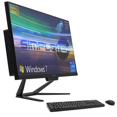 Aio All IN One Touch Screen i5 8GB 480GB 24 " HD Win 7 PC Computer Touchscreens - Image 1 of 4