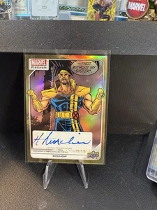 2023 UD Marvel Platinum BISHOP Creator Auto Gold Rainbow 1/1 Howard Mackie - Bild 1 von 2