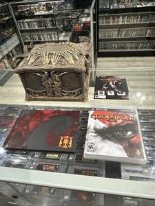 God Of War 3 III Ultimate Collectors Edition Pandora’s Box PS3 Box, Game + Book - Picture 1 of 9