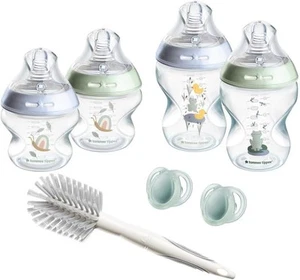 Tommee Tippee Natural Start Newborn Starter Set, 150ml and 260ml Anti-Colic Baby - Picture 1 of 8