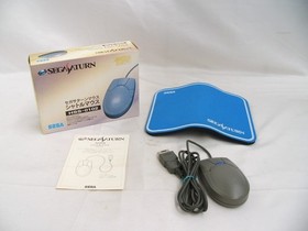 Boxed Like New Sega Saturn HSS-0102 Mouse with Mousepad