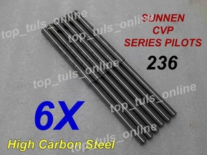 SUNNEN CVP 236 # PILOTS HIGH CARNOB STEEL 6x 4.0,4.50,5.0,5.50,6.0,7.0 BOXED - Foto 1 di 1