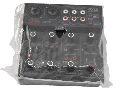 Pyle Professional Wireless DJ Audio 4 Channel Bluetooth Controller PAD43MXUBT - Image 1 of 4