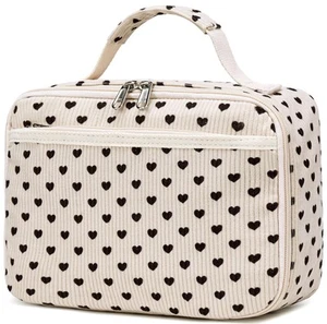 Kids Lunch Box Girls Corduroy Insulated Lunch Cooler Bag Reusable Lunch Tote ... - Bild 1 von 9