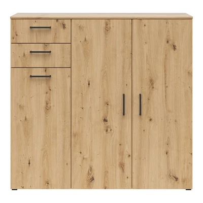 Sideboard - Artisan Eiche - 115 cm hoch Sideboard Kommode TV Sideboard - Bild 1 von 4