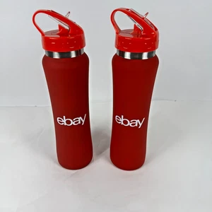 eBay Logo Rot 25oz Trinkflasche - Bild 1 von 6