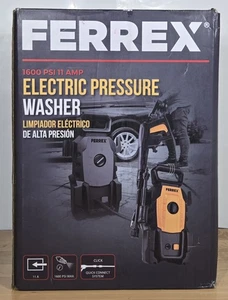 FERREX 1600 PSI ELEKTRISCHER HOCHDRUCKREINIGER 11 AMP - Bild 1 von 12