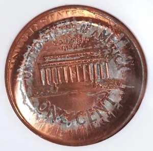 2000 1c Double Struck Capped Cupped Die Cap - Rare Mint Error Coin NGC MS67RD - Picture 1 of 3