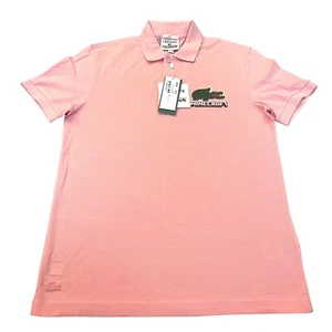 Polo unisex de ajuste clásico Lacoste X Minecraft (rosa) talla pequeña - PVP £120 - Imagen 1 de 10