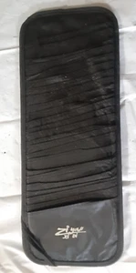 lot of 2 CD Car Sun Visor Storage Disc Capacity Dvd Holder Black Pocket Case - Bild 1 von 4