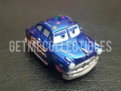 DISNEY PIXAR CARS MINI RACERS METALLIC FABULOUS HUDSON HORNET LOOSE SHIP $15+ - Image 1 of 2