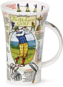 Dunoon The World of Golf Glencoe Shape Mug - Tea Or Coffee Mug New Gift Boxed - Picture 1 of 1