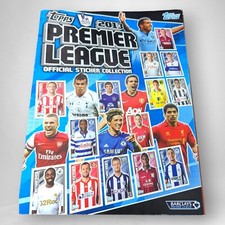 TOPPS 2013 Premier League Sticker Album Official Football 103 stickers stuck ins