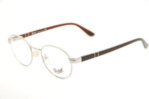 Neu authentische Persol 2314-V 518 silber/rot 48 mm Gestell Italien Brille RX - Bild 1 von 7