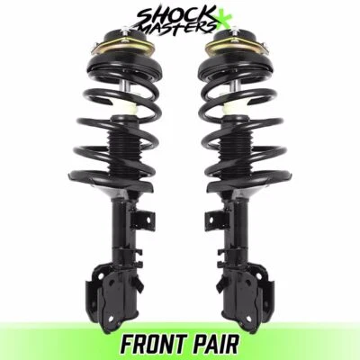 Front Pair Complete Strut Springs for 1998-2001 Nissan Pathfinder 4WD - Изображение 1 из 4