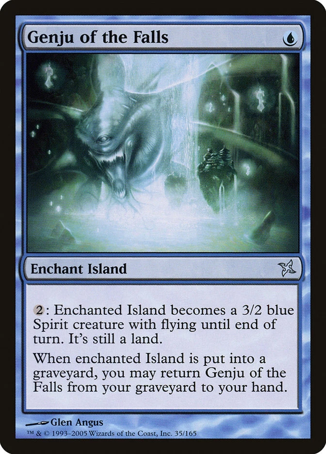 4 Genju of the Falls  x4 4x - NM/LP - Betrayers of Kamigawa SPARROW MAGIC - Image 1 of 1