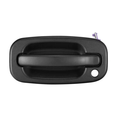 Outside Exterior Door Handle Black Front Driver Side For Chevy Silverado GMC - Image 1 of 4