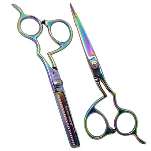 Salon Hair Cutting Scissors Shears/Thinning Set Hairdressing Professional Barber - Picture 1 of 23