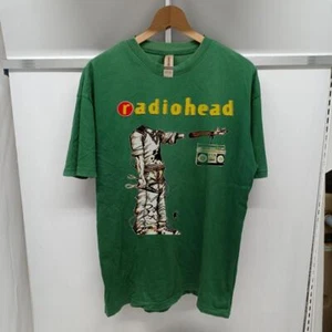 Radiohead Band Short Sleeve Unisex Green T Shirt S-5XL AHN01264 - Picture 1 of 2