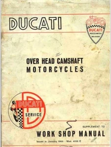 (Read) Ducati overhead cam shaft motorcycles, workshop manual (pdf) - Picture 1 of 2