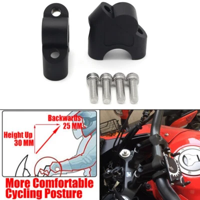 Elevadores de manillar de motocicleta para Honda CB500XA 2019-2021 CB500X Foto 1 de 4