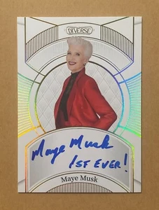 2024 Kakawow Diverse Maye Moschus Inschrift "1ST EVER!" Autogramm Auto #17/75 - Bild 1 von 2