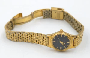 Vintage 1980s CITIZEN Elegance Gold Tone Women's Quartz Watch 942336 READ DESCR - Picture 1 of 7