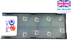 CCMT 060204 CARBIDE TURNING INSERTS (Trusted Supplier For Over 12 Years) - Picture 1 of 3