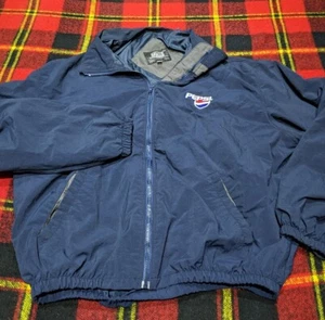 Mens Apollo Pepsi Jacke tFull Zip Bomber Style Blue Size XL Embroidered Canada - Picture 1 of 6