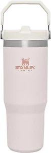 STANLEY Iceflow Edelstahl Becher mit Strohhalm, Vakuumisolierte Trinkflasche - Bild 1 von 13