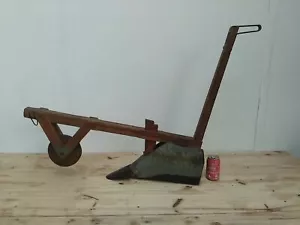 Antique handmade wood hoeing hoe tool plowman manual agricultural 1920s Alfaias - Picture 1 of 12