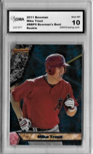 Bowman's Best Mike Trout Card No# BBP9 Rookie Card GMA Gem Mint 10 - Picture 1 of 4