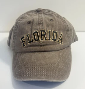 BJR Classic Headwear FLORIDA Adjustable Gray Hat Cap NEW - Picture 1 of 7