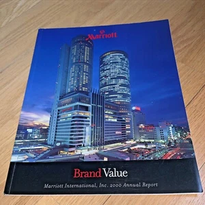MARRIOTT INTERNATIONAL 2000 ANNUAL REPORT  - Picture 1 of 12